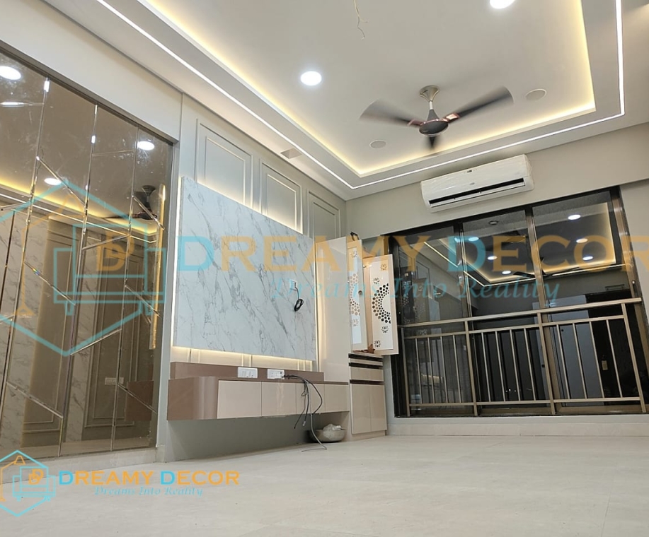 Modern Living Room Home Decor Ideas in Pune and Mumbai